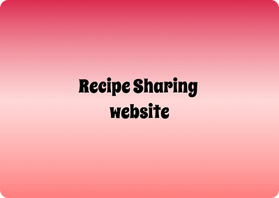 Flavour Share - A recipe sharing website UI Design ui usercentereddesign ux webdesign websitedesign