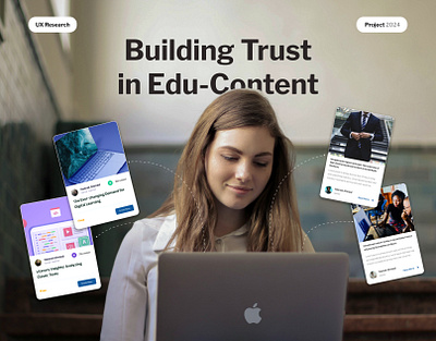 Enhancing Credibility of EdTech Content: Case Study contentcredibility digitallearning edtech hashtagdigitalliteracy learningexperience learningonline socialmedia ui design ux ux design