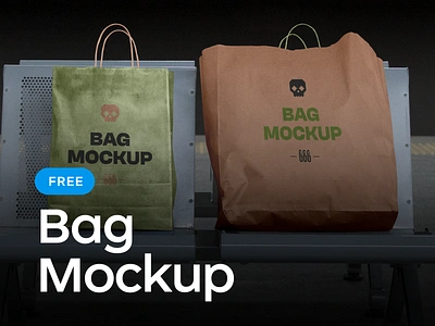 Free Shopping Bags Mockup branding design free free bag mockup free download free mockups free template graphic design logo paper bag mockup print psd shopping bag mockup typography