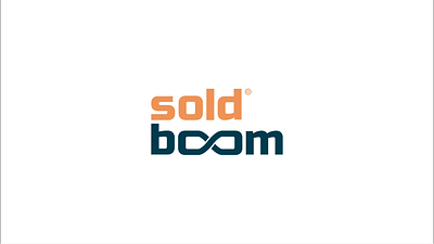 Logo Animation "SoldBoom" 2d animation animated logo animation brand identity branding creative animation custom animation dynamic logo identity animation logo animation logo motion logo reveal motion design motion graphics smooth animation