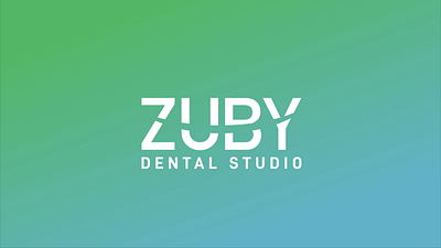 Logo Animation "Zuby" 2d animation animated logo animation logo animation motion design motion graphics