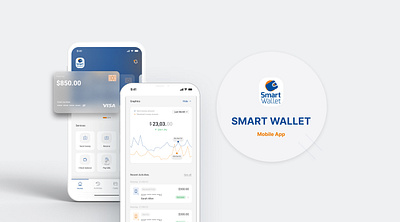 Redesign for Smart Wallet App branding ui ux wallet