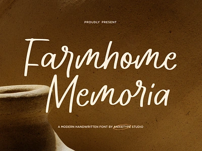 Farmhome Memoria - Stylish Script Font branding craft font supply crafting goodnotes font invitations font logo planner font stylish font