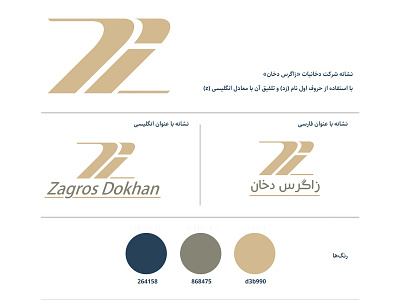 طراحی نشان و هویت بصری | زاگرس دخان ay logo branding design graphic design logo logotype typography