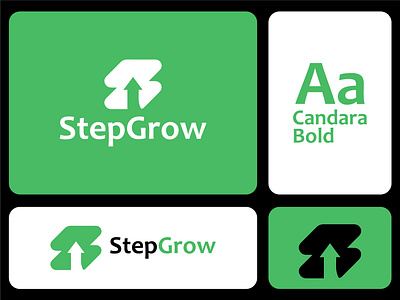 Logo Design | StepGrow Logo Design | Tech Logo Design branding creativelogo design designlogo graphic design growlogo growlogodesign illustration logo logodesign logologo logomark logos logotype stepgrowlogo techlogo typography ui ux vector