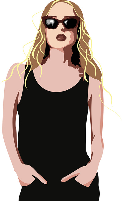 Girl Vector Illustration illustration vector