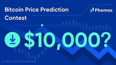 Bitcoin Price Prediction Contest design illustration