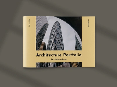 Architecture Portfolio architecture booklet brandbook branding brochure business design guidelines portfolio print project proposal