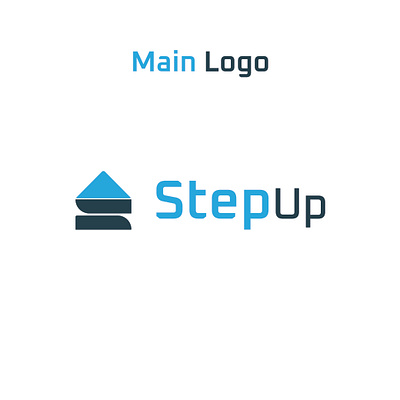 Stepup is a digital company brand logo brand branding graphic design logo stepup