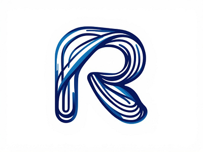 R alphabet Logo logo