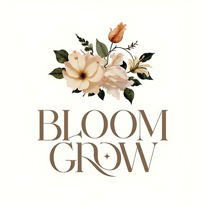 Bloom Glow branding christmasparty graphic design illustration instagram merrychristmas post social media typography ui