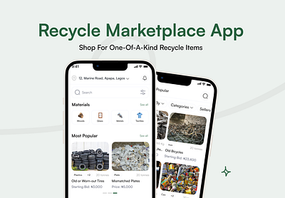 Recycle Marketplace App (Case Study) marketplace app marketplace ui p2p app recycle recycle app recycle marketplace recycle ui