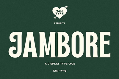 TAN - Jambore display display font display serif display type headline font logo font retro type serif serif font serif typeface tan jambore vintage font