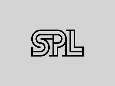 SPL Logo applogo branding consulting design l lettermark line logo logo design logodesign logoinspire p s spl