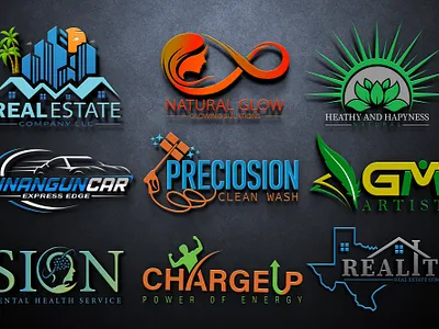 Minimalist Logo Design 3d branding busines logo company logo graphic design logo minimalist logo