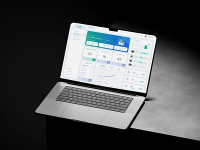 Dental Dashboard Design dashboard dental dental dashboard medical mob app ui uiux ux ux design web app web design website website design