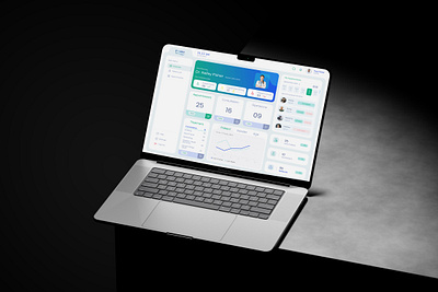 Dental Dashboard Design dashboard dental dental dashboard medical mob app ui uiux ux ux design web app web design website website design