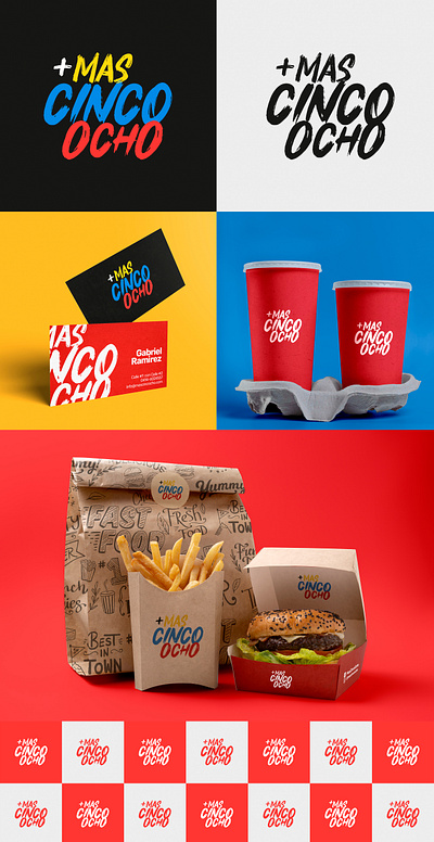 +MasCincoOcho | Brand Design branding design graphic design identity illustration logo packaging