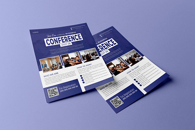 Modern Business Conference Flyer Design Template a4 branding business company flyer conference conference flyer design corporate corporate flyer design design flyer design flyers graphic designer identity marketing marketing flyer print promotion seminar seminar flyer template