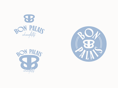 BON PALAIS CHOCOLATES LOGO brand identity brand identity design branding chocolate chocolates design food graphic design logo logo design logo designer