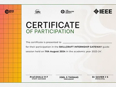 Certificate Design certificate design graphic design ieee