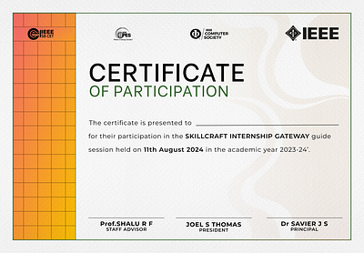 Certificate Design certificate design graphic design ieee