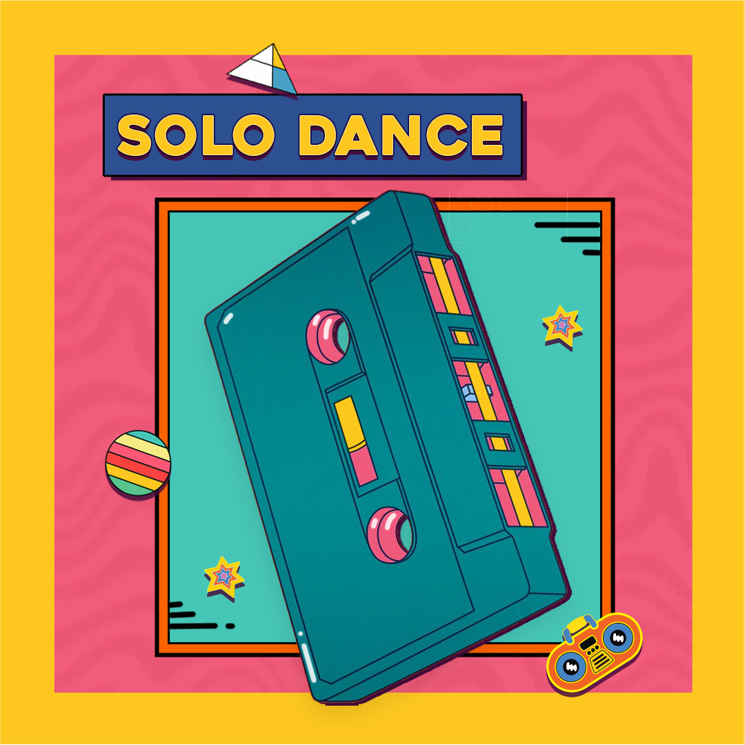 Solo Dance - Choreo Night Instagrid Design design graphic design illustration instagrid