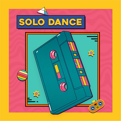 Solo Dance - Choreo Night Instagrid Design design graphic design illustration instagrid