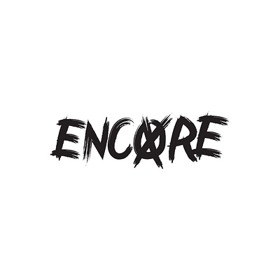 ENCORE clothing custom logo logo logo design rough streetwear urban