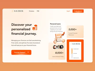 KAIROS - Finance Management Website b2b budgeting emoney ewallet finance financial freedom fintech homepage money money transfer online wallet payment saas sales transaction ui design ux design web web development website design