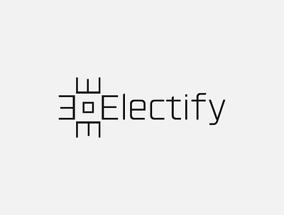 Electify ai brain chip clever creative e e chip e text electronics hi tech icon logo logo design minimalist neuro semi conductor tech tech logo technology wordmark