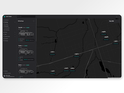 Appointment Scheduling Software Dashboard UI appointment software automotive software dashboard dashboard design dashboard ui saas dashboard scheduling software software development web app design web development