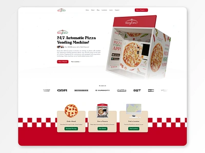 Pizza Franchise Website Design corporate corporate website franchise franchise website homepage landing page nextjs pizza pizza design tailwindcss web app web design web development website design