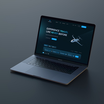 Airline Tickets Booking Concept animation product design tickets booking travelling web design