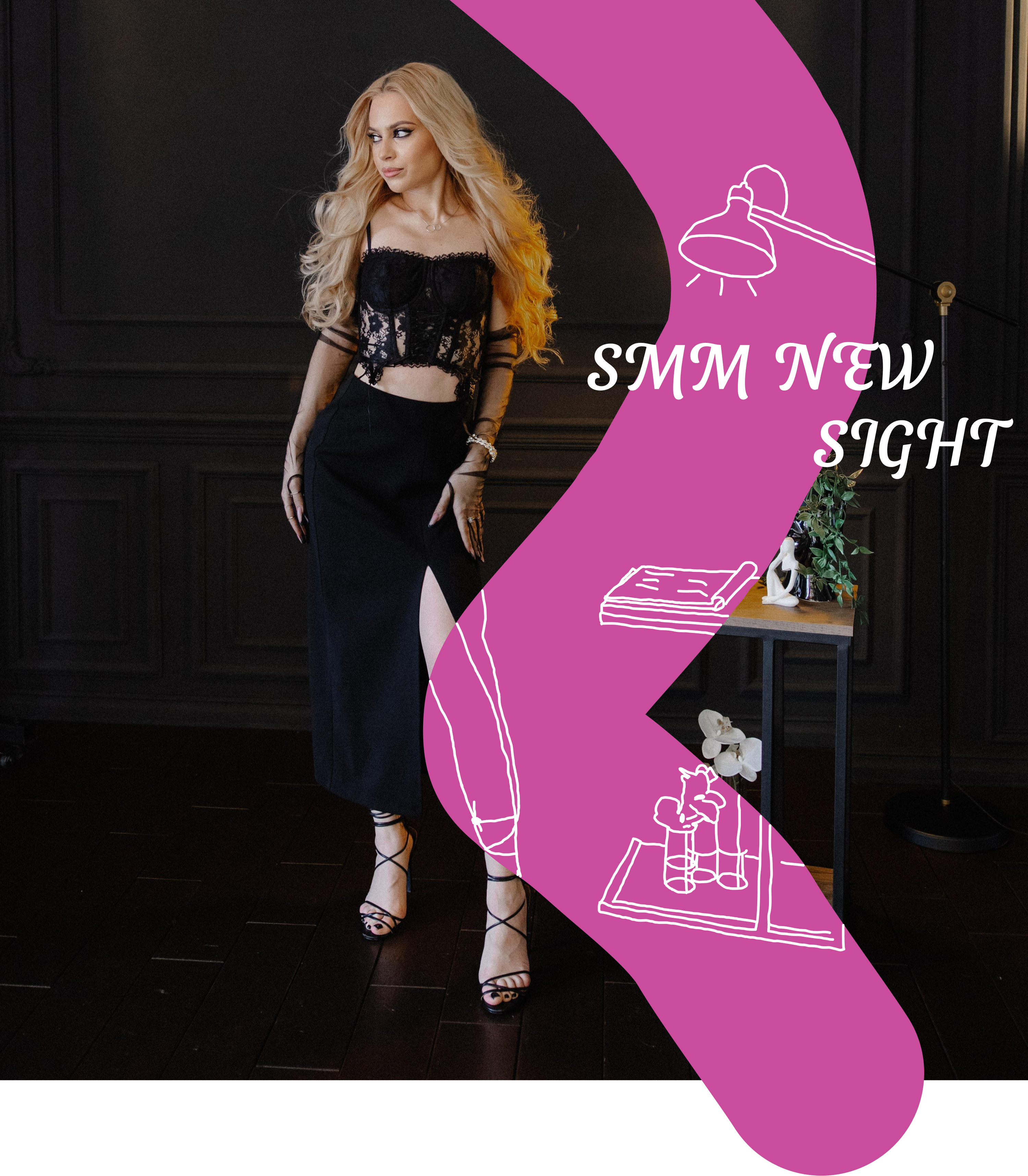 SMM creativy website creativy design instagram marketing smm style website