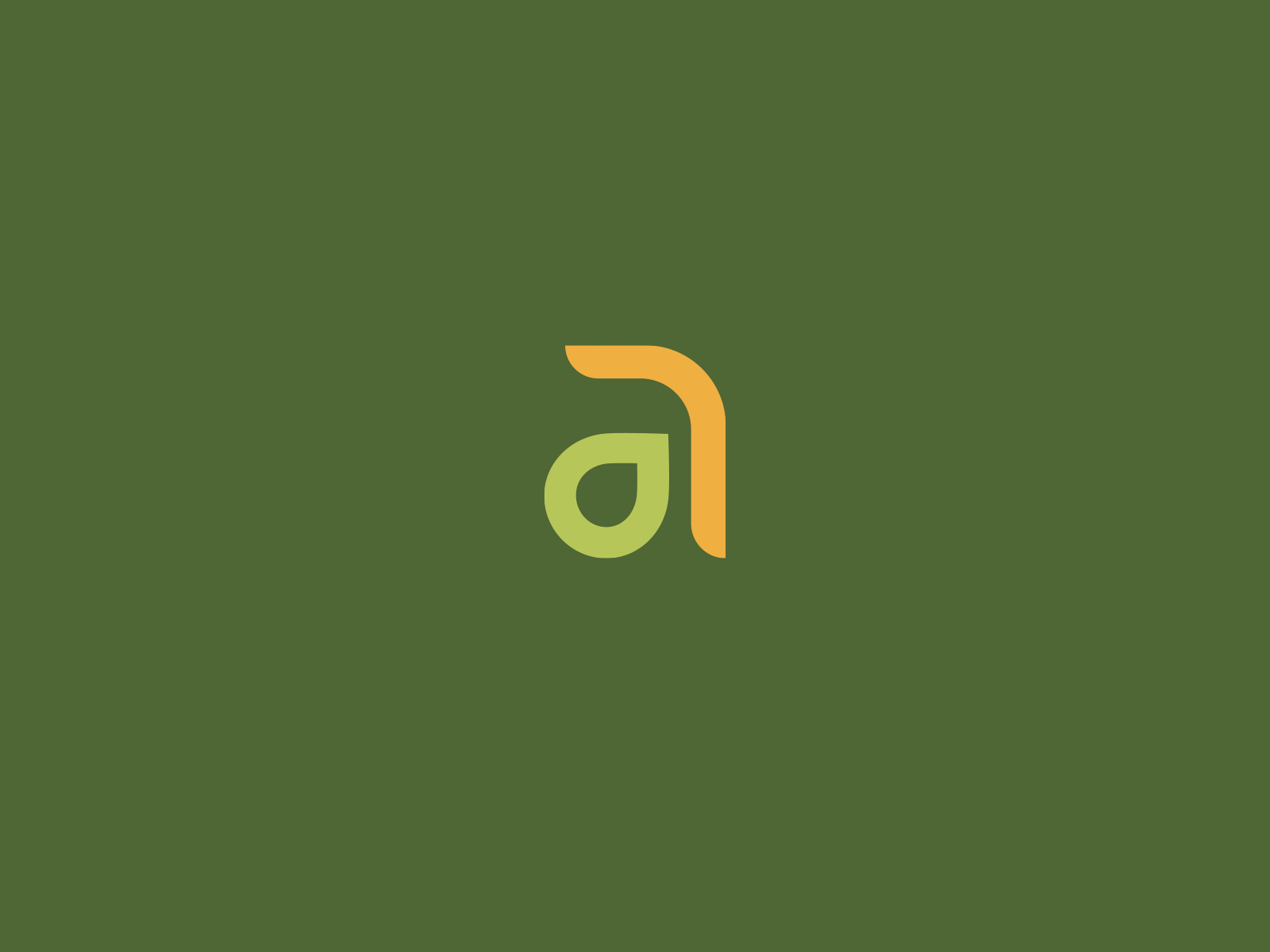 AgroPromTrade Logo Concept ver. 02 a agriculture branding chemical fertilizer graphic design green initial leaf letter logo logotype mineral serif trading typography