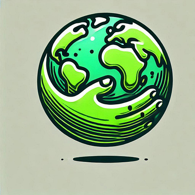 Artistic Earth Logo/Illustration