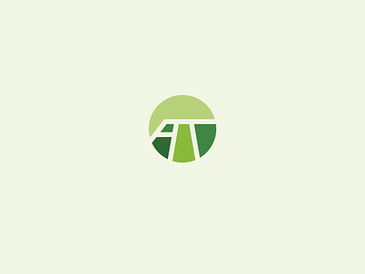 AgroPromTrade Logo Concept ver. 03 agriculture branding farm fertilizer field graphic design green identity lettering lines logo logotype map mineral minimal monogram trading typography visual identity