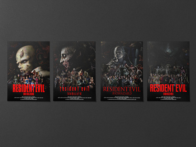 Resident Evil Phase Poster Series