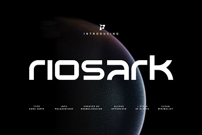 Riosark | Sans Serif Typeface clean display font font font design font download font typeface fonts lettering logo modern font riosark riosark font sans font sans serif stylish tech type type design typeface typography