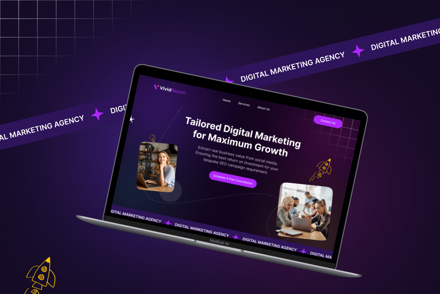 Example of Business Website Design & Development