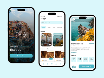 ✨ Travel App Design - Practice Project ✨ figma travelapp ui uxdesign