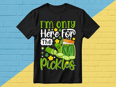 Pickles T-shirt Design customdesign customtshirt graphic design logo picklesdesign picklestshirt trendydesign trendytshirt tshirt tshirtbusiness tshirtdesign tshirts typographydesign