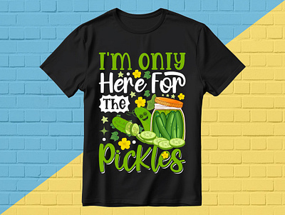 Pickles T-shirt Design customdesign customtshirt graphic design logo picklesdesign picklestshirt trendydesign trendytshirt tshirt tshirtbusiness tshirtdesign tshirts typographydesign