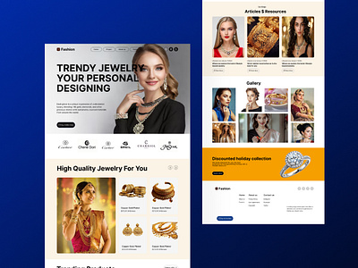 Jewelry Ecommerce Web Design admin panel crm dashboard dashboard design landing page ui website