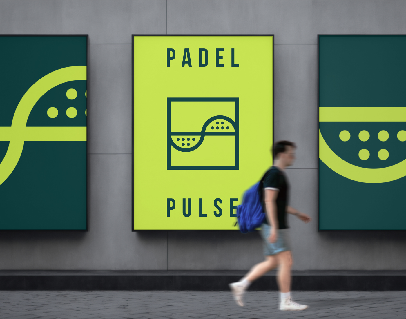 Example of Padel Sports Logo Design
