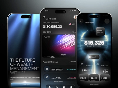 Ai finance app design ai app ai app design ai finance app ai money app app app design app designer app developer crypto app crypto app design finance app finance app design fintech app fintech app design mobile app design mobile app developer modern app design money app design motion graphics ui animation