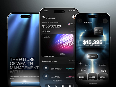 Ai finance app design ai app ai app design ai finance app ai money app app app design app designer app developer crypto app crypto app design finance app finance app design fintech app fintech app design mobile app design mobile app developer modern app design money app design motion graphics ui animation