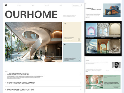 Architectural Website Design aesthetic architecture ui design architectural website design architecture firm website design architecture web design trends clean and modern architecture ui contemporary design showcase dribbble elegant architecture portfolio innovative architecture websites innovative design for architects modern architecture uiux ui ux design uidesign webdesign