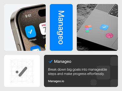 Manageo | Branding branding mockup